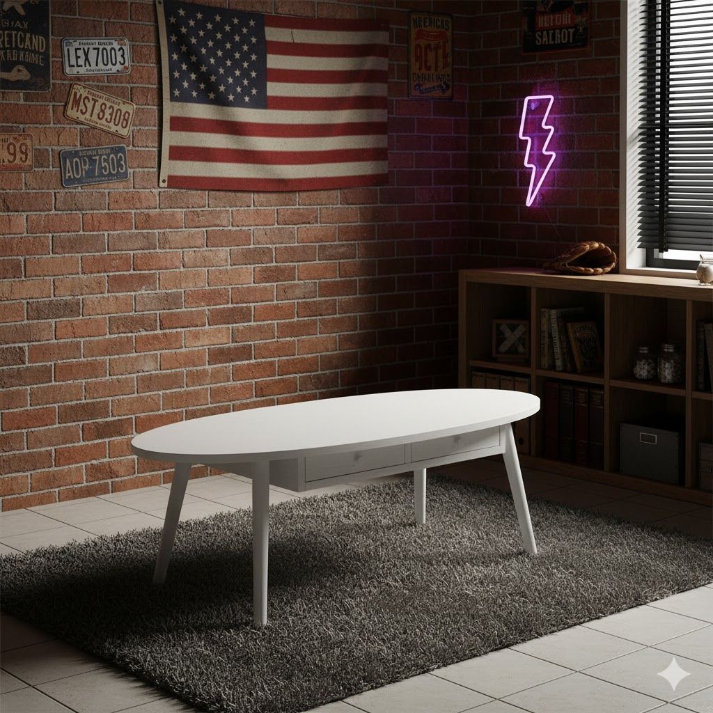 送料無料 E 訳あり ♥ 広めの センターテーブル 両面 引き出し付き 110cm FF16749