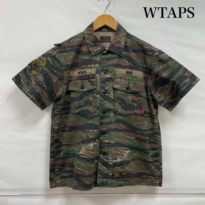 ダブルタップス 17ss タイガーカモ カモフラ 迷彩 パッチワッペン