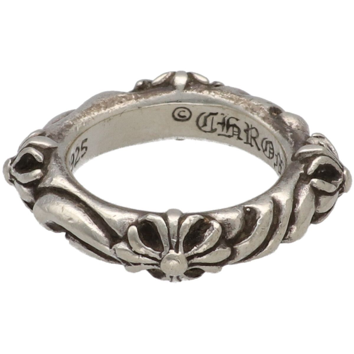  CHROME HEARTS クロムハーツ SBTバンドリング 9号 SV 925 シルバー 指輪 アクセサリー RS リング 指輪 アクセサリー