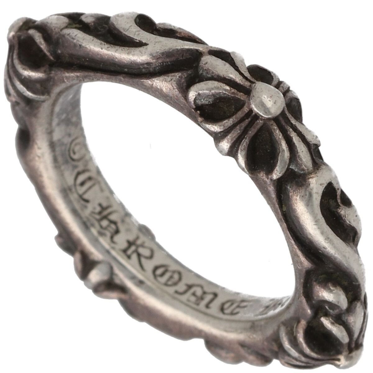 CHROME HEARTS クロムハーツ SBTバンドリング 12号 SV925 シルバー 指輪 アクセサリー 25032939 RS
