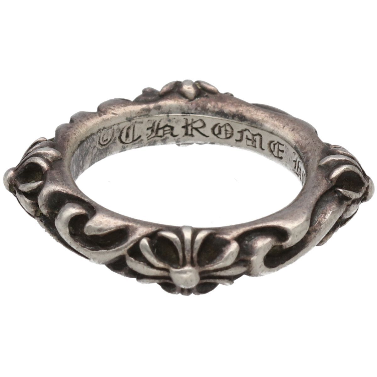 CHROME HEARTS クロムハーツ SBTバンドリング 12号 SV925 シルバー 指輪 アクセサリー 25032939 RS