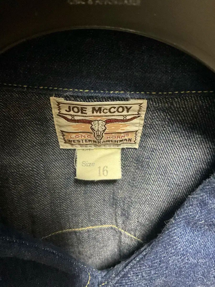 ジョーマッコイ ウエスタンシャツ 16サイズ