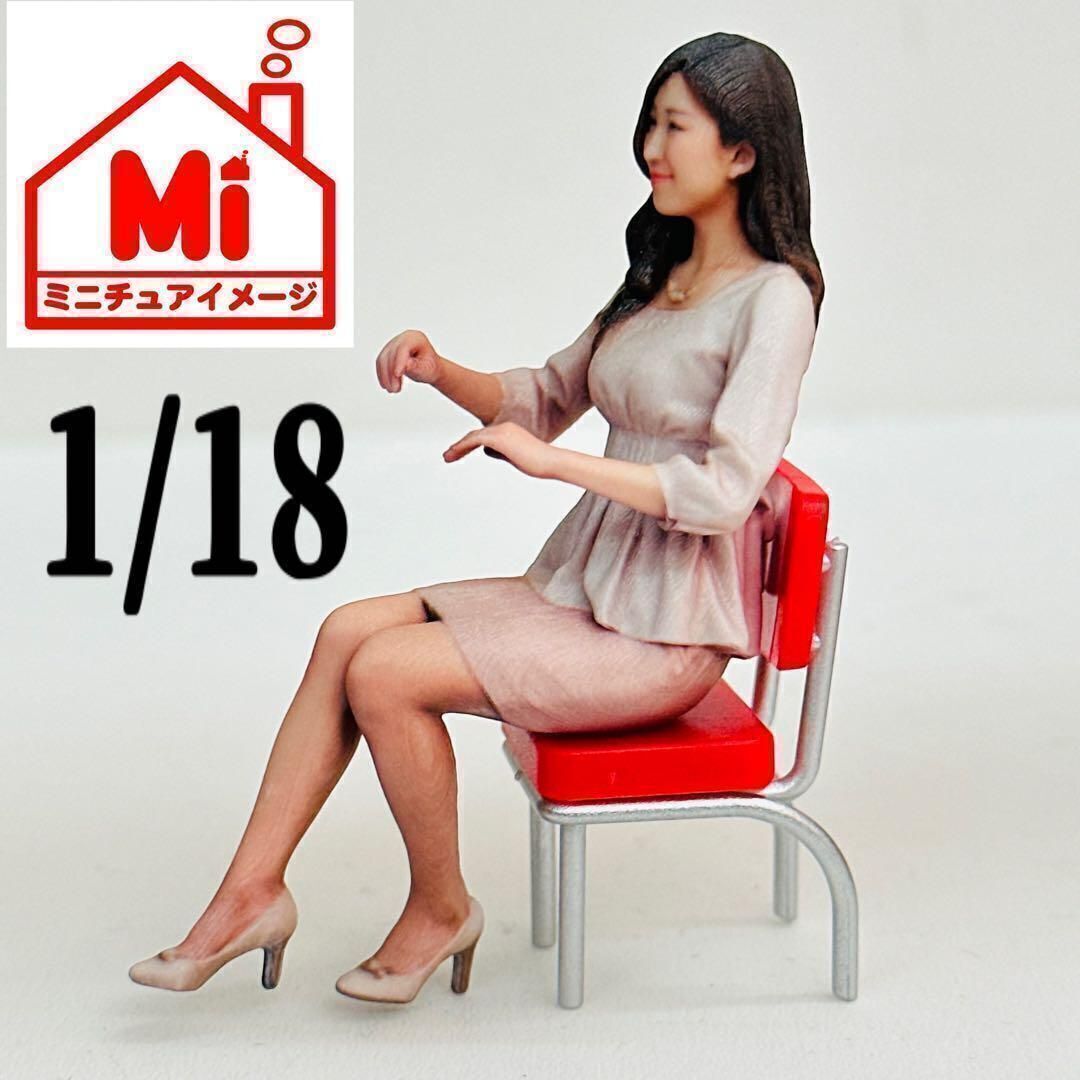 【おすすめ】 1|18 59-1 フィギュア 完成品 ミニカーに ジオラマに 1|64より大 ミニチュアイメージ リアルフィギュア 塗装済完成品