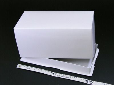 ラッピング 箱 ボックス ラッピング箱 【　ロールケーキケース　６寸　（底+ふた）　】 ケーキ用箱 ケーキ 箱 ケーキBOX ケーキボックス テイクアウト ギフトボックス ラッピング用品 ラッピングボックス 9,666円