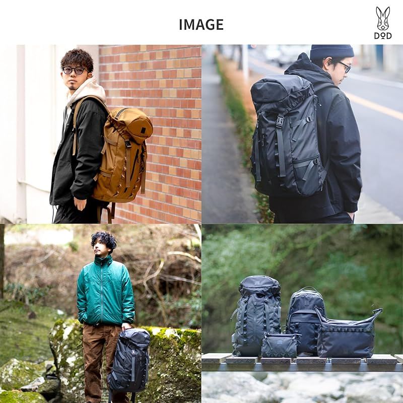  DOD ディーオーディー フラサクCD 大容量 軽量 35 L PC収納 フラップリュック バックパック CORDURA 撥水 A 4 BA 047 CA バックパック ザック リュック バッグ