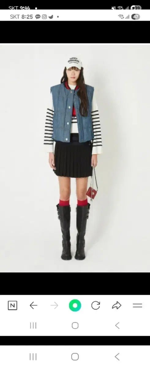 LUCKY CHOUETTE ラッキーシュエトゥ キルティング ベスト