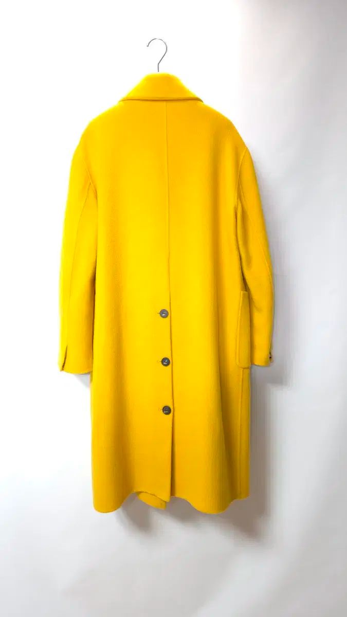 ラッキーシュエトゥ マスタード ダブルブレスト ロングコート 38 サイズ GULLKHAN_COM