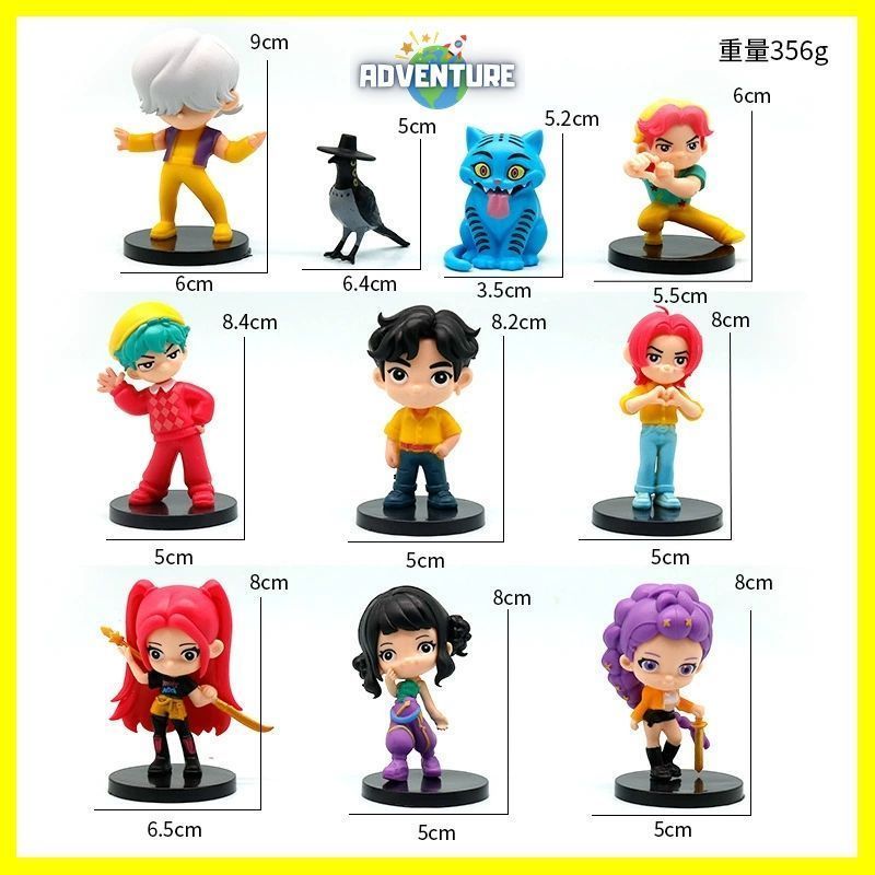 KPOPガールズ! デーモン・ハンターズ フィギュア10体セットQ ルミ ミラ 