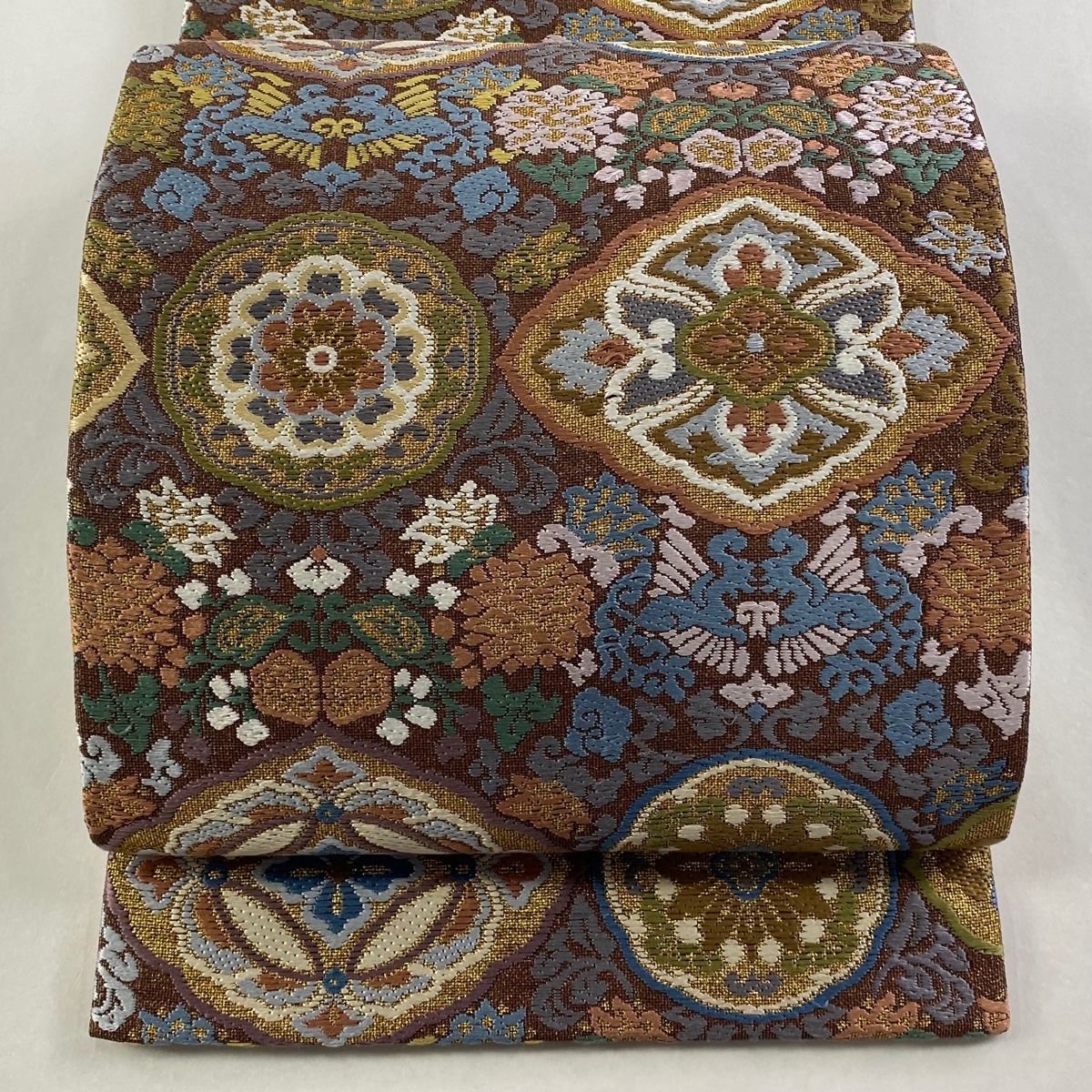 平和屋着物＊夏物 小紋 絽 草花文 高島屋扱い 洗える着物 AABB6775jd