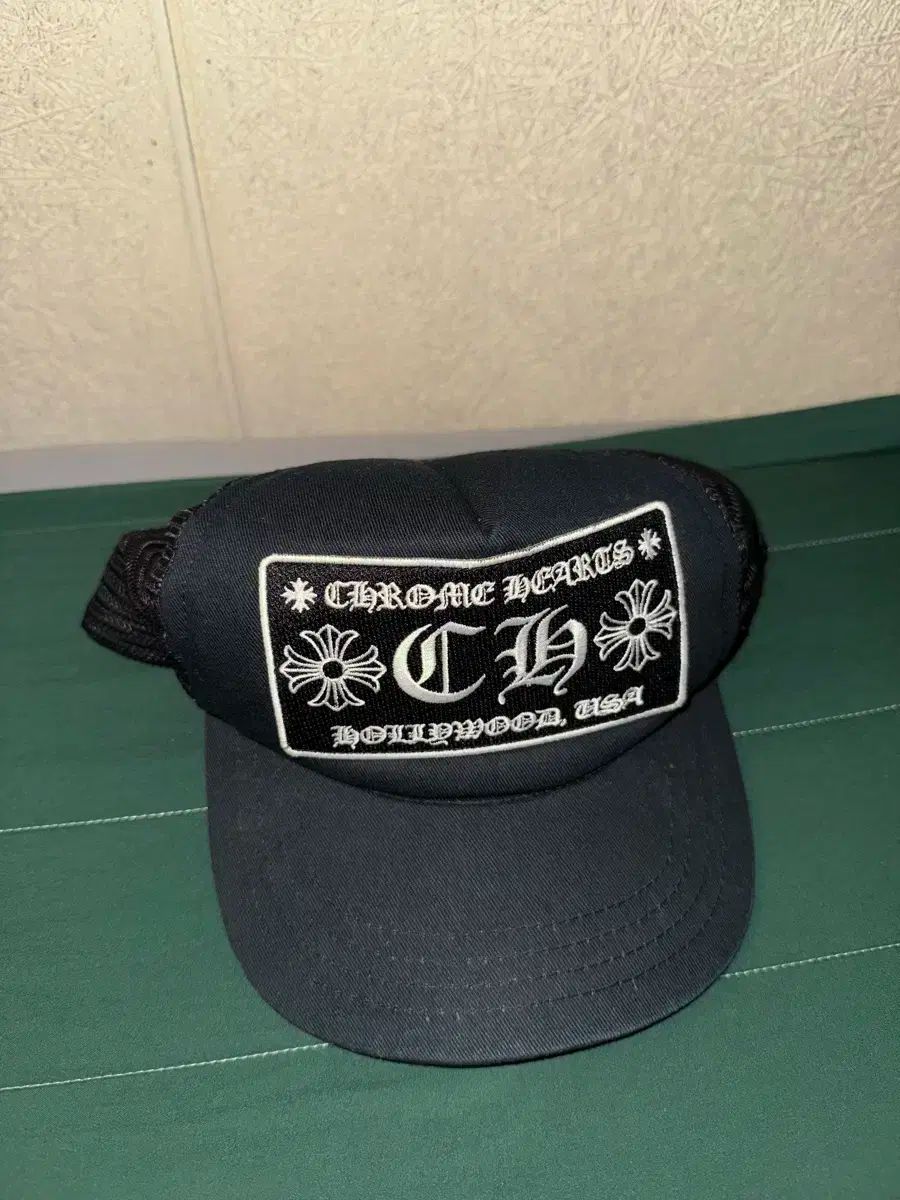 CHROME HAEATS クロムハーツ ブラック メッシュキャップ