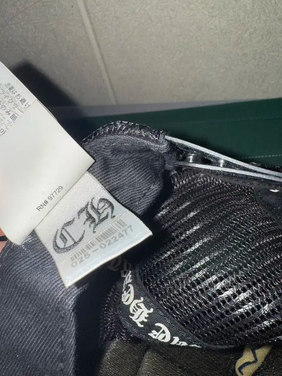 CHROME HAEATS クロムハーツ ブラック メッシュキャップ GULLKHAN_COM