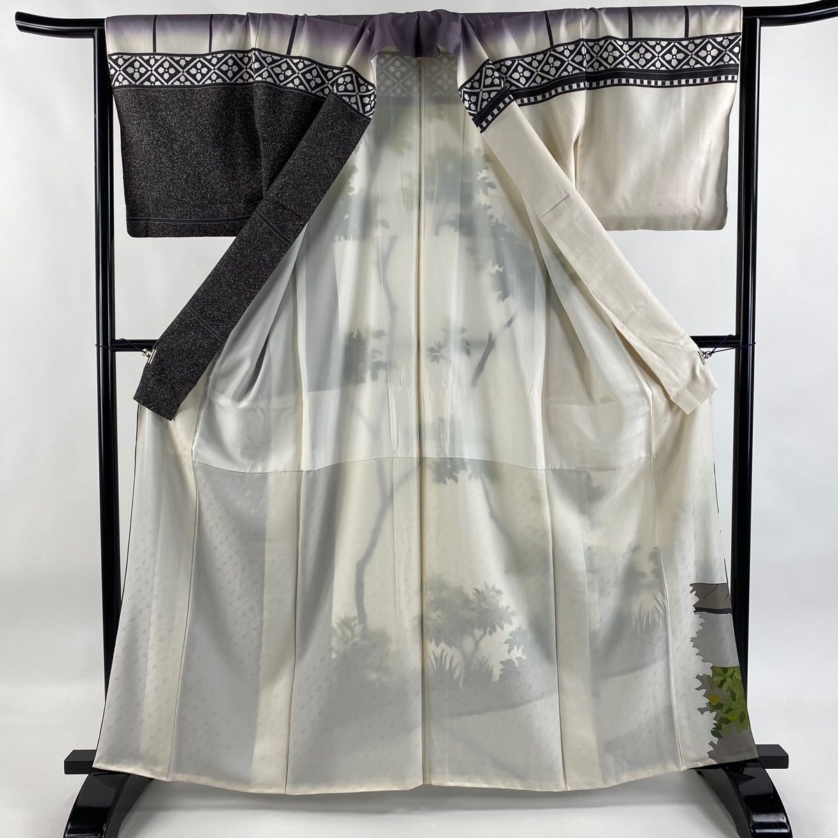 小紋 小紋 美品 秀品 162cm 65cm 正絹 美品 秀品 162cm 65cm 正絹