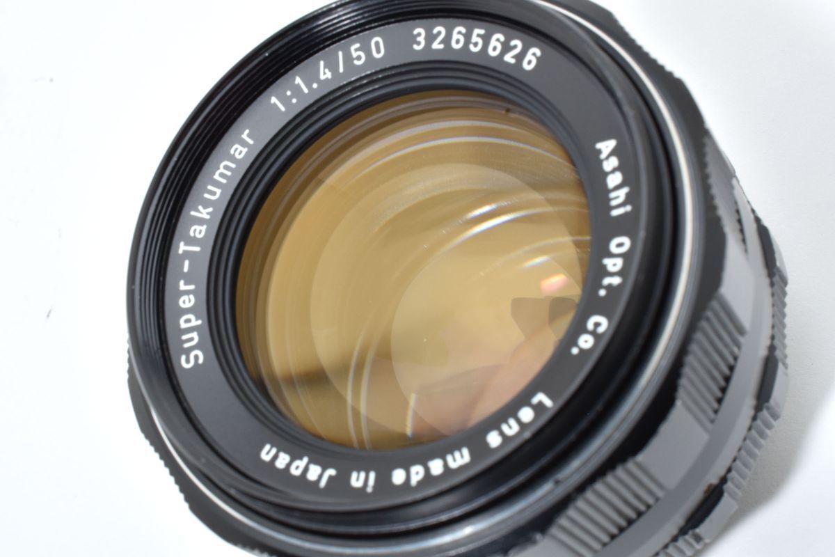  ｜ Pentax Super Takumar 50 mm F 1.4 Y 036 レンズ(単焦点) カメラ