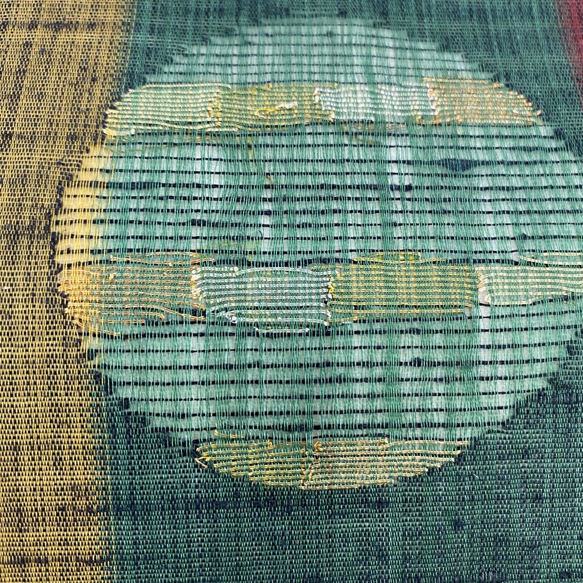 平和屋着物○伝統工芸士 峯哲夫 爪掻き本綴れ 八寸名古屋帯 カッパ 共