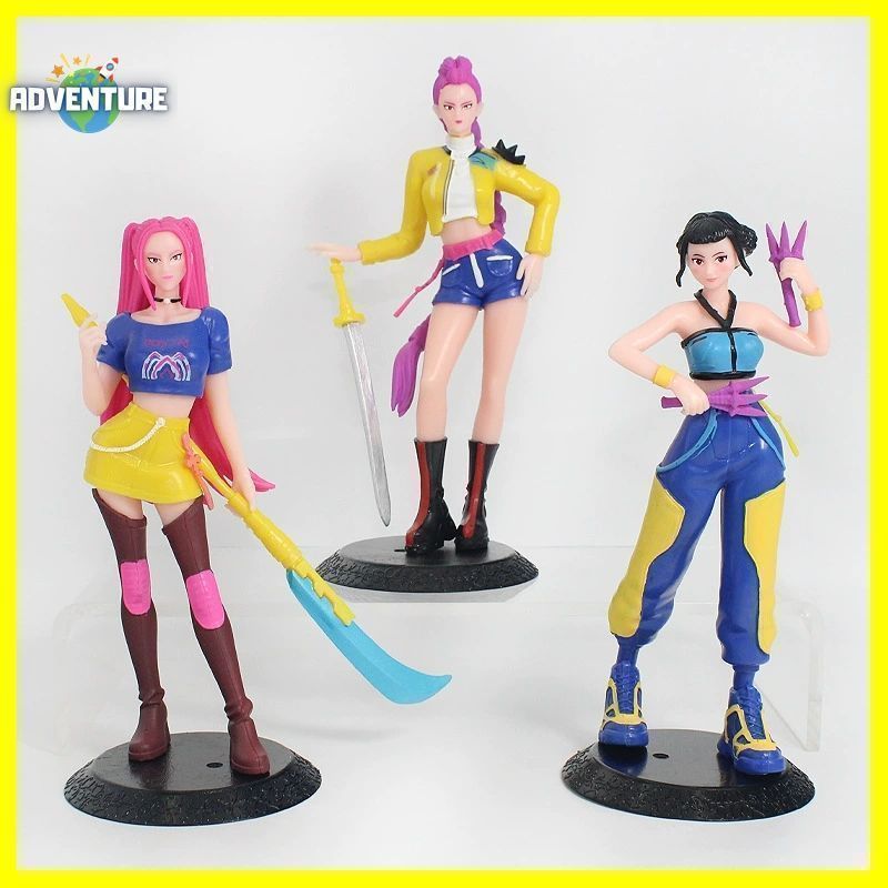 KPOPガールズ! デーモン・ハンターズ フィギュアA 3体セット ミラ ルミ 