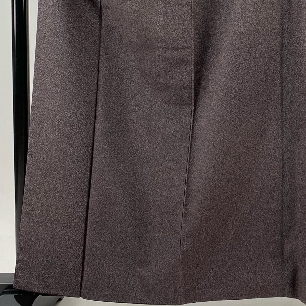 小紋 身丈162.5cm 裄丈62.5cm S 袷 紬地 幾何学 灰紫 正絹 秀品