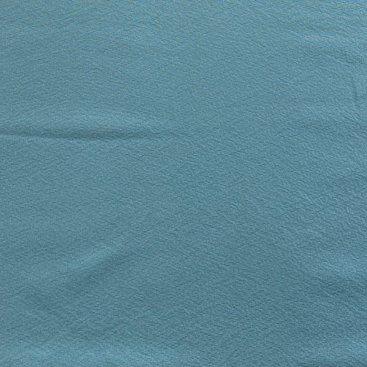 反物 秀品 色無地 堅牢染 縮緬 水色 正絹