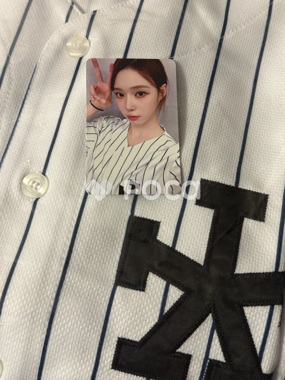 aespa ウィンター Better Things BASEBALL UNIFORM 写真 チェキ K-POP アイドル