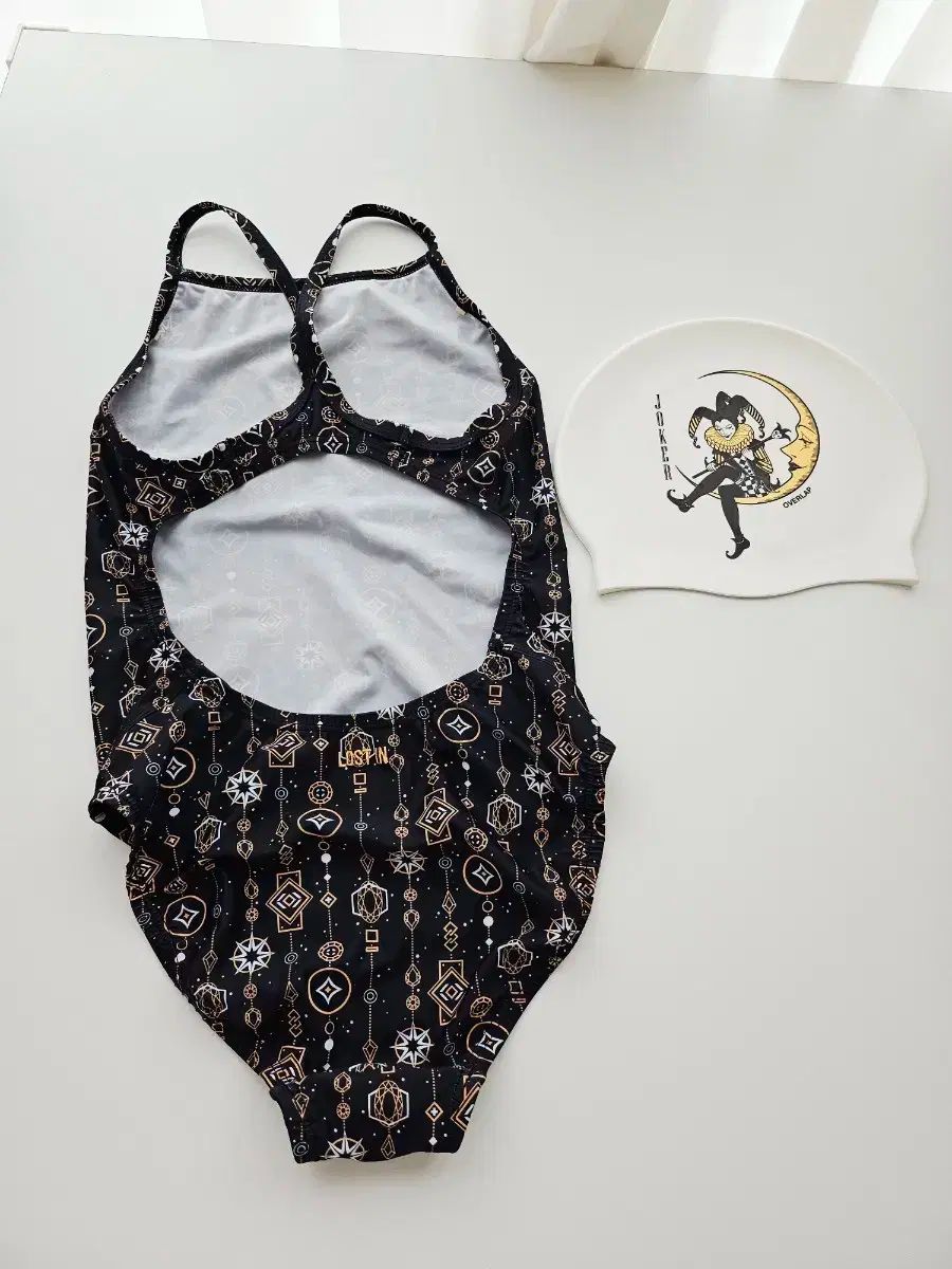 状態良し LOSTINSEOUL ステラー S オーバラブ ジョーカー スイミングキャップ