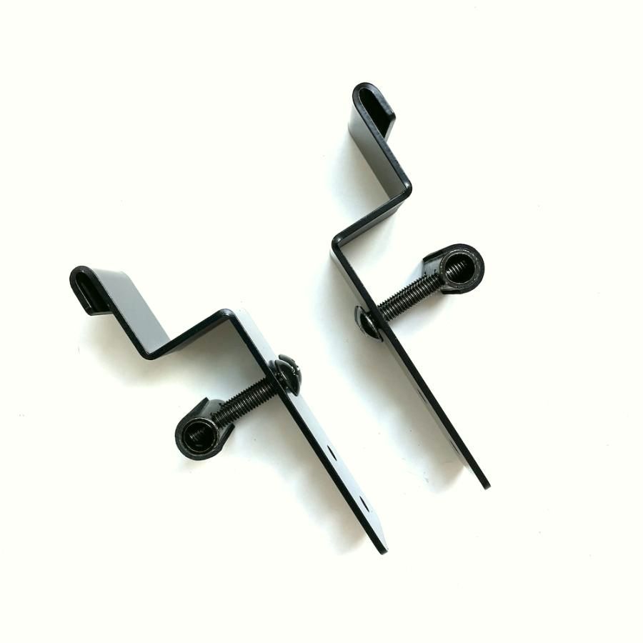 送料無料 200系ハイエース DX 使用金具 2個 | 1セット パーツ 車内キャリア サイドバー DIY 自作 カーインテリア ラック 棚