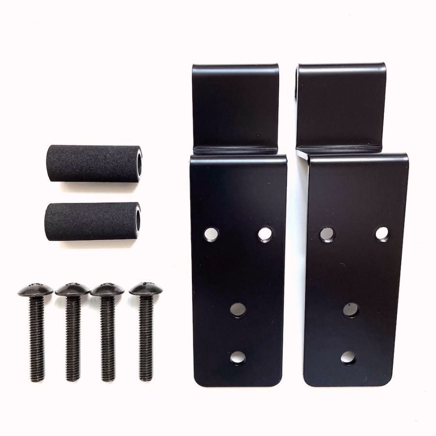 送料無料 200系ハイエース DX 使用金具 2個 | 1セット パーツ 車内キャリア サイドバー DIY 自作 カーインテリア ラック 棚