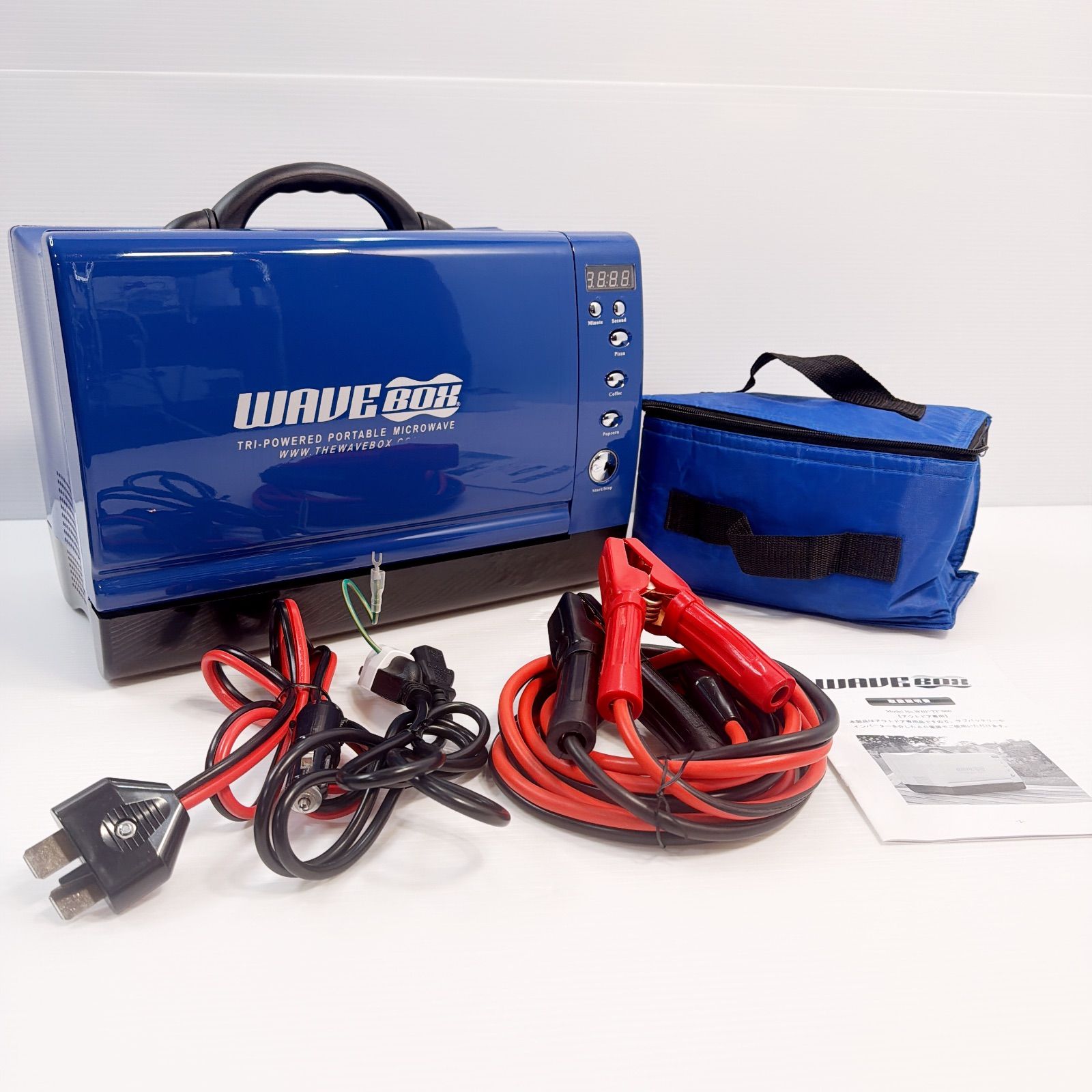 WAVEBOX ポータブル車載電子レンジ WBP-TP-660 ブルー