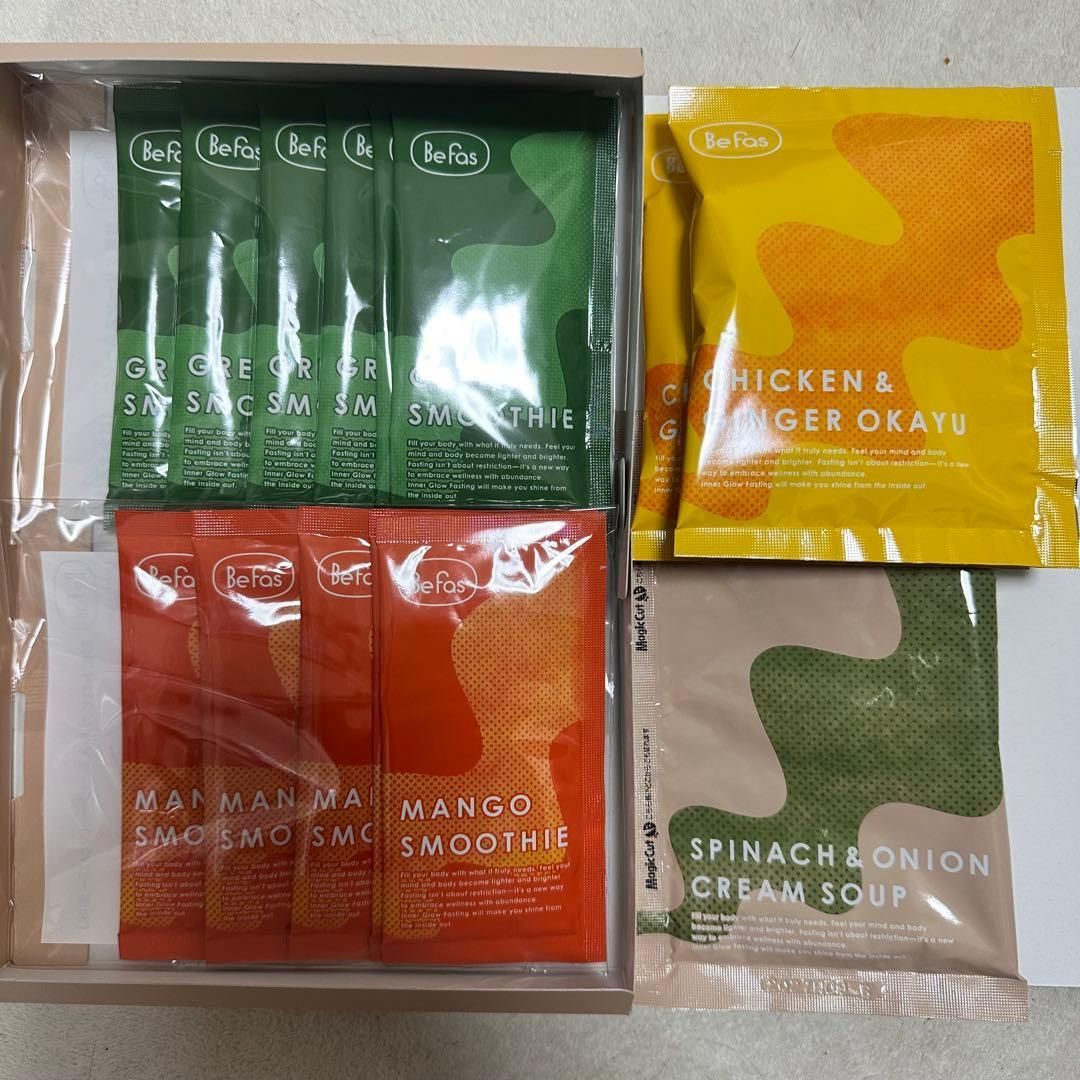 Befas 7days fasting set ダイエットサプリ Befas】7 DAYS FASTING SET 7日間本格ファスティング Befas】7 DAYS
