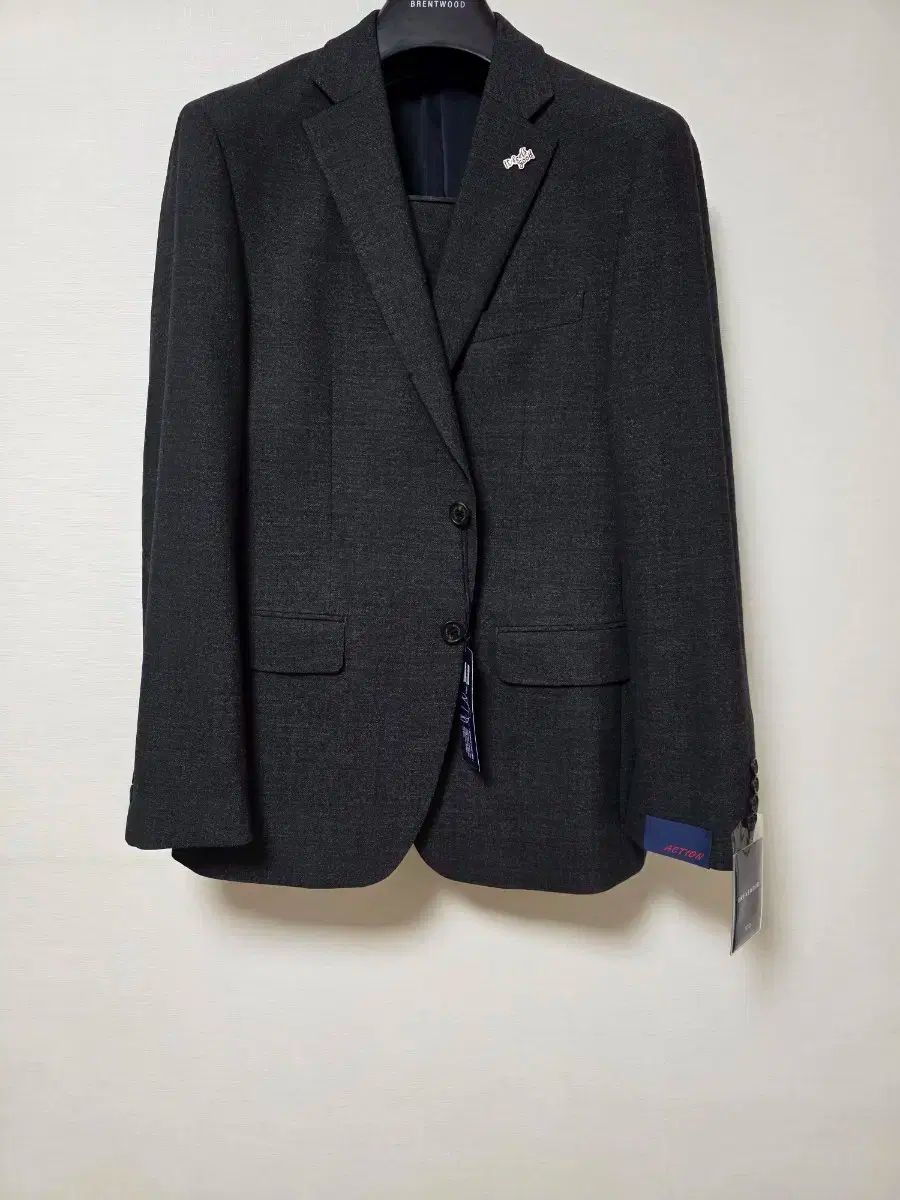 コーロンスポーツ ブレンウッド メンズ スーツ ディープグレー 100|82 スリムフィット|メンズ 背広 スーツ