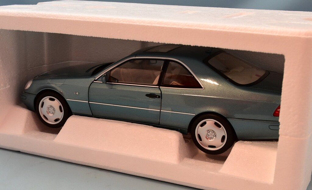 NOREV 1|18 Mercedes-Benz CL600 Coupe 1997 Blue metallic 183448