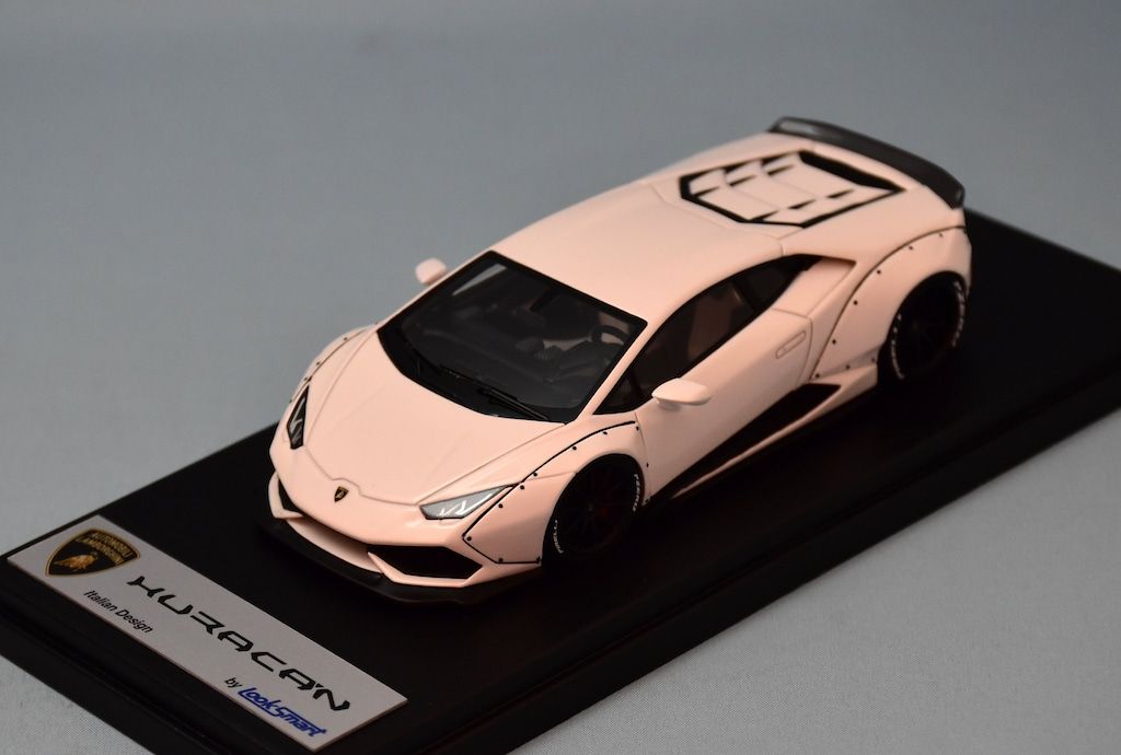 Look Smart 1|43 Lamborghini Huracan Aftermarket Bianco Monocerus LS461B
