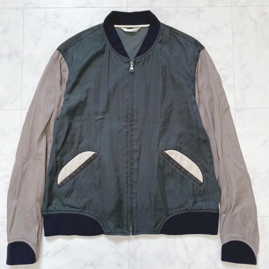 Paul Smith collection 切り替え MA-1 ブルゾン L