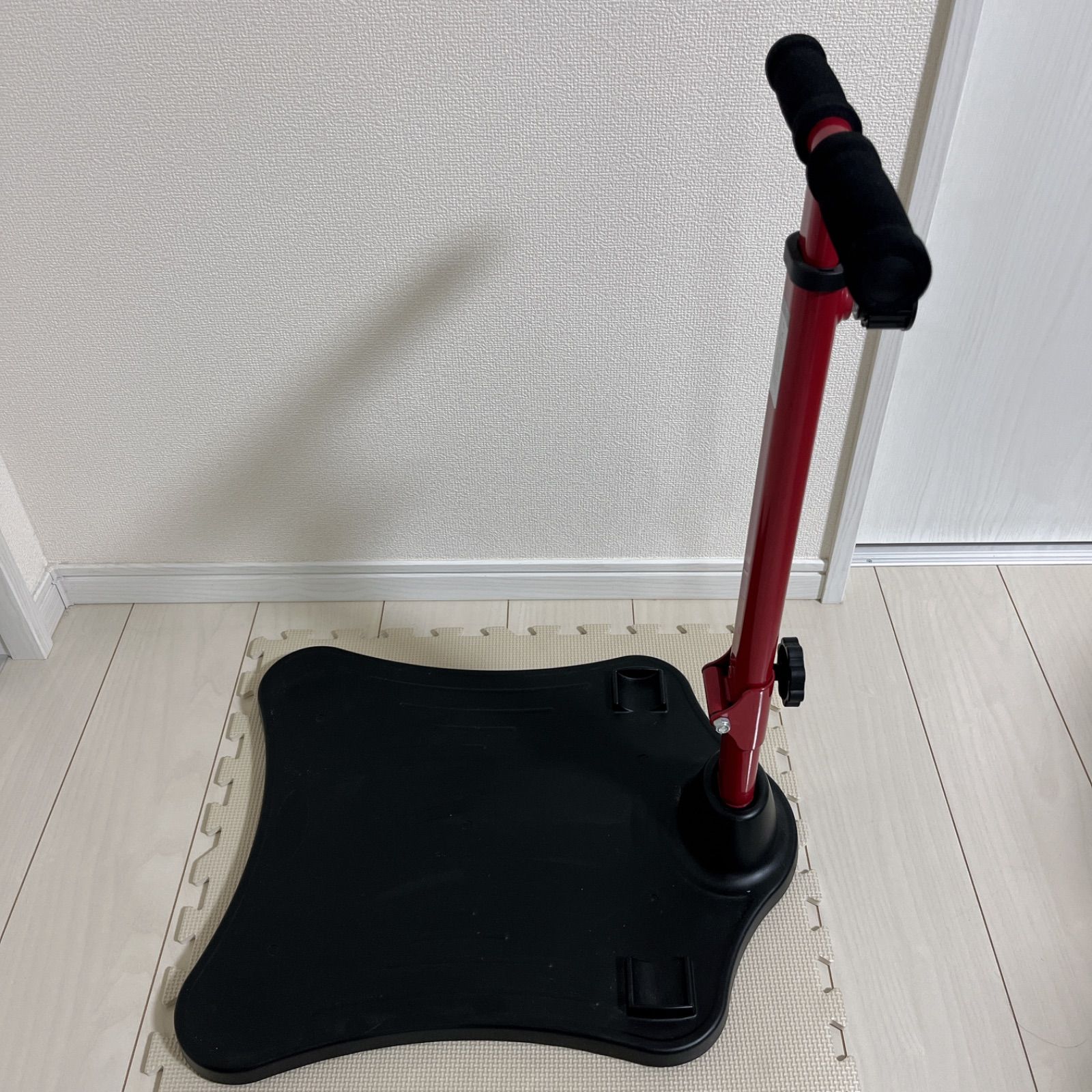 美品】健康ステッパー ナイスデイ 公式 NH-1R レッド 専用ハンドル付