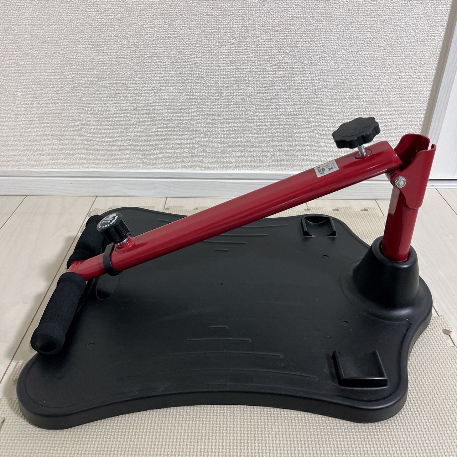 美品】健康ステッパー ナイスデイ 公式 NH-1R レッド 専用ハンドル付
