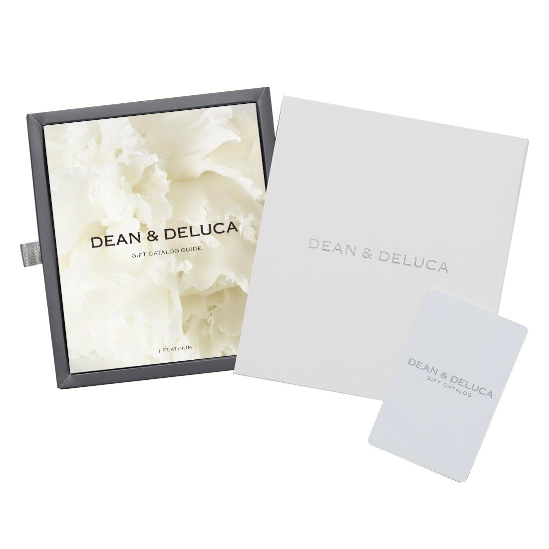 カード式 DEAN&DELUCA ギフトカタログ PLATINUM-C プラチナ-C リボン包装済み|ノキアブラウン