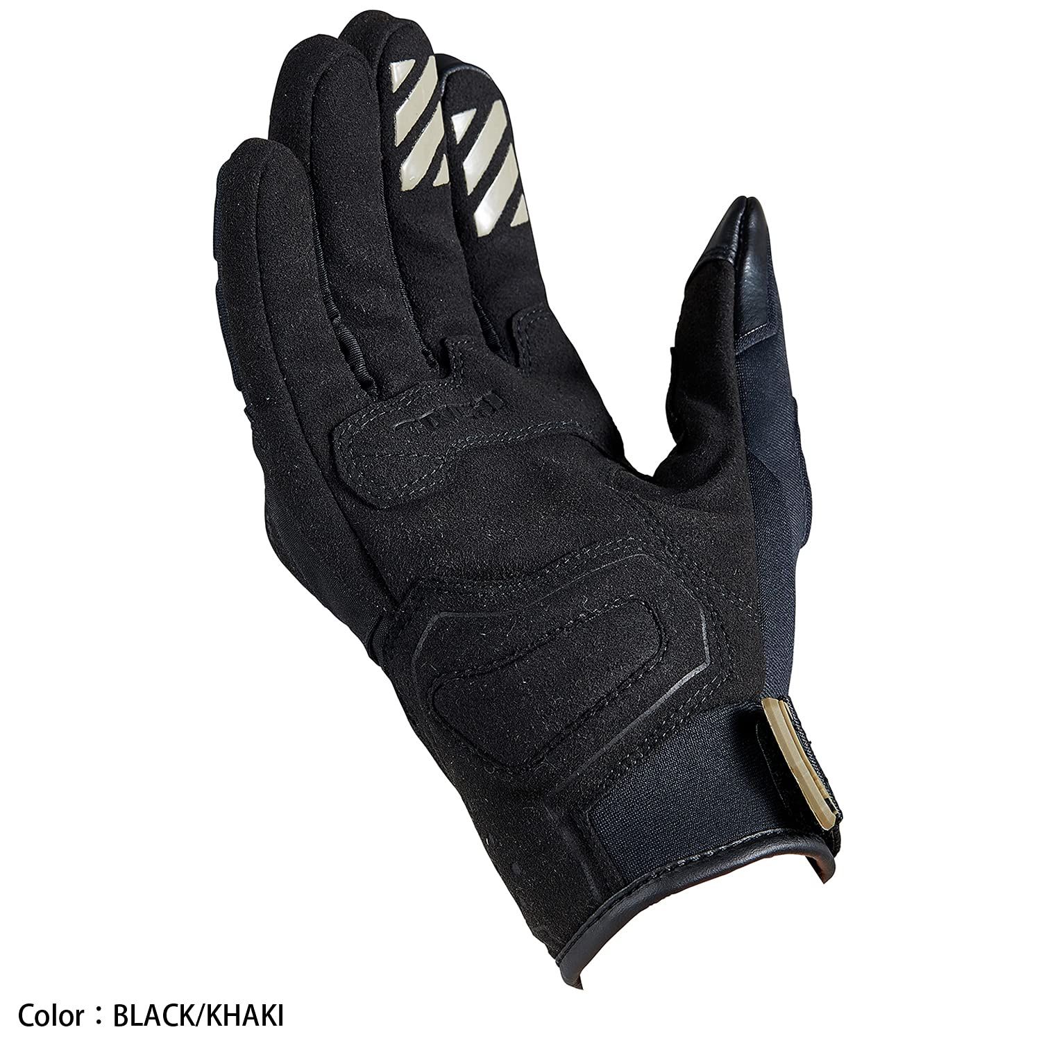 RSタイチ バイク用 オールシーズン 防水 レイン タッチパネル対応 プロテクター内蔵 コンパス グローブ RST 451 BLACK|RED L