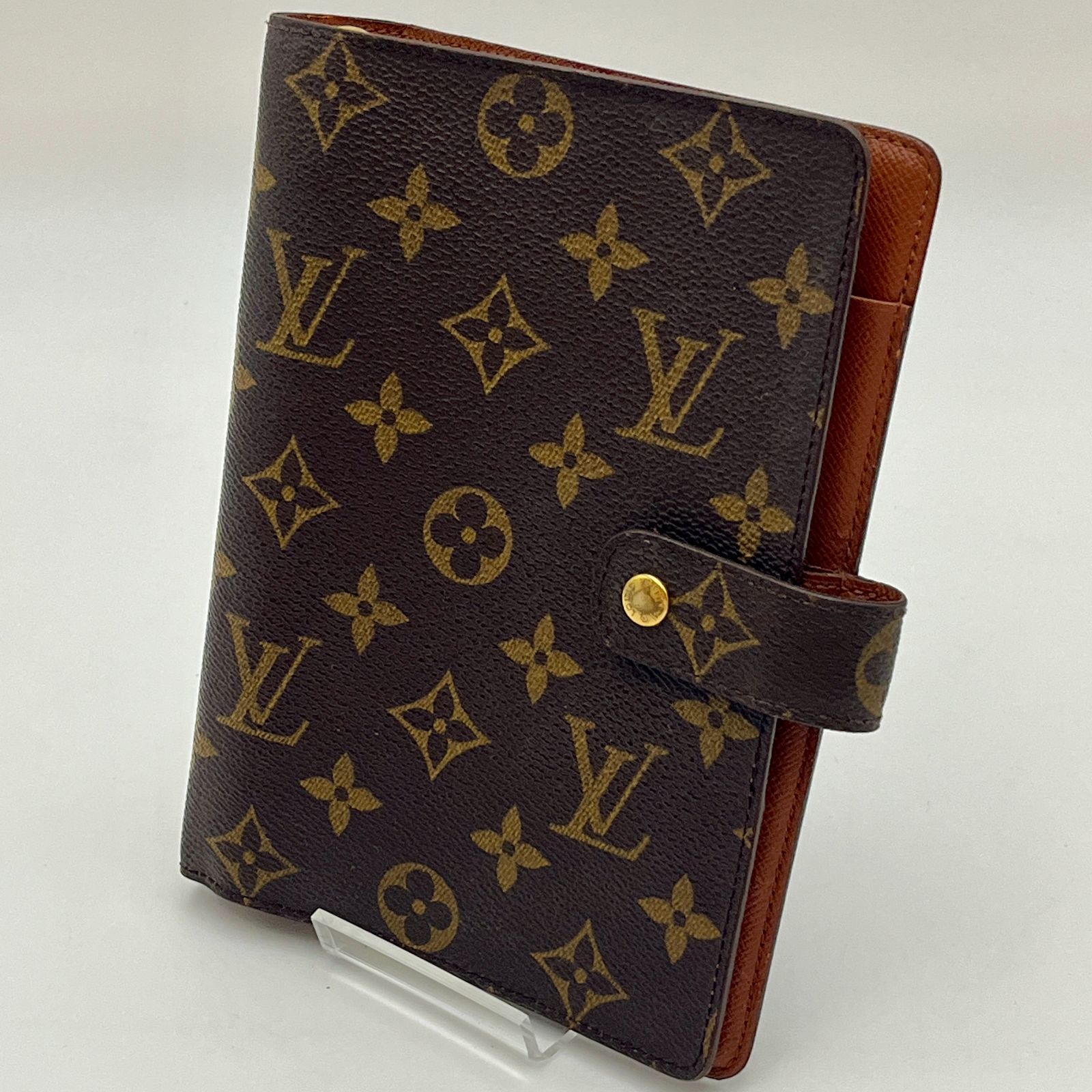 LOUIS VUITTON R20105 モノグラム アジェンダMM 手帳カバー SP1928