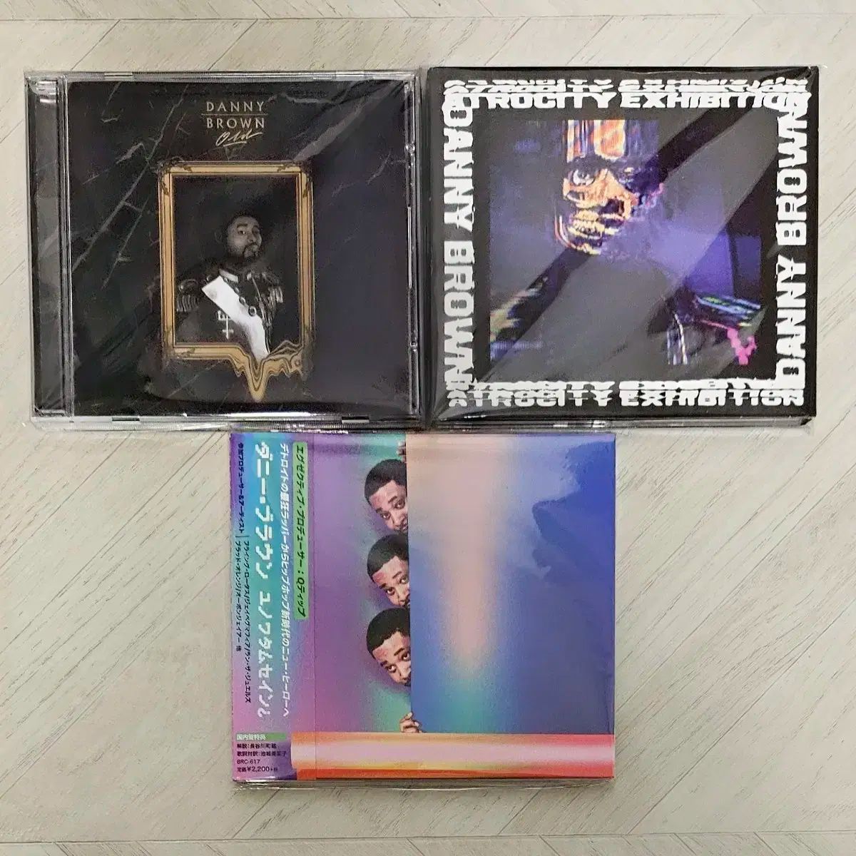 Danny Brown ダニー ブラウン CD 3 種 セット