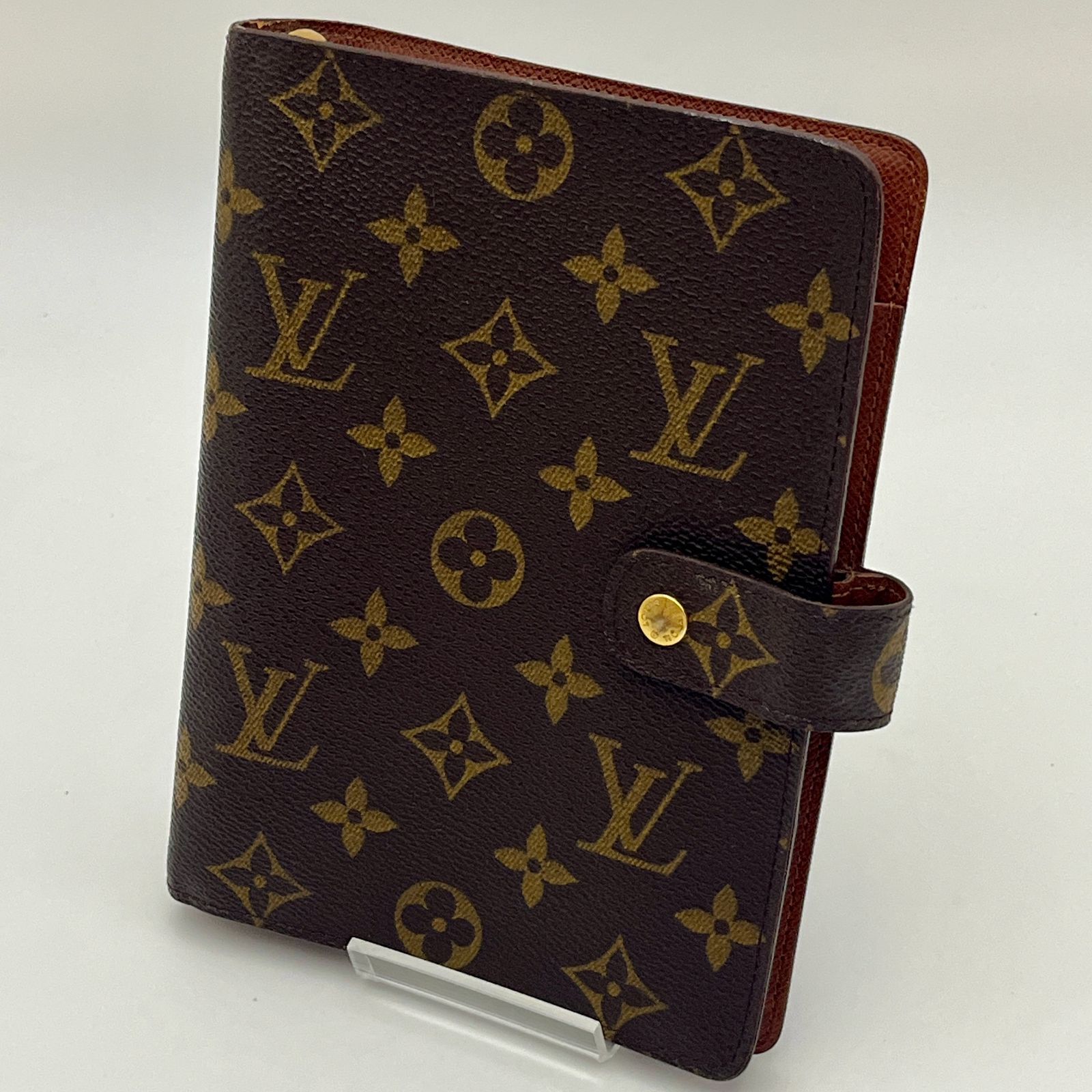 LOUIS VUITTON R20105 モノグラム アジェンダMM 手帳カバー SP0020