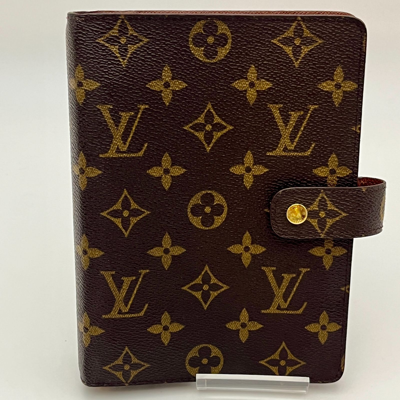 LOUIS VUITTON R 20105 モノグラム アジェンダMM 手帳カバー SP 0010