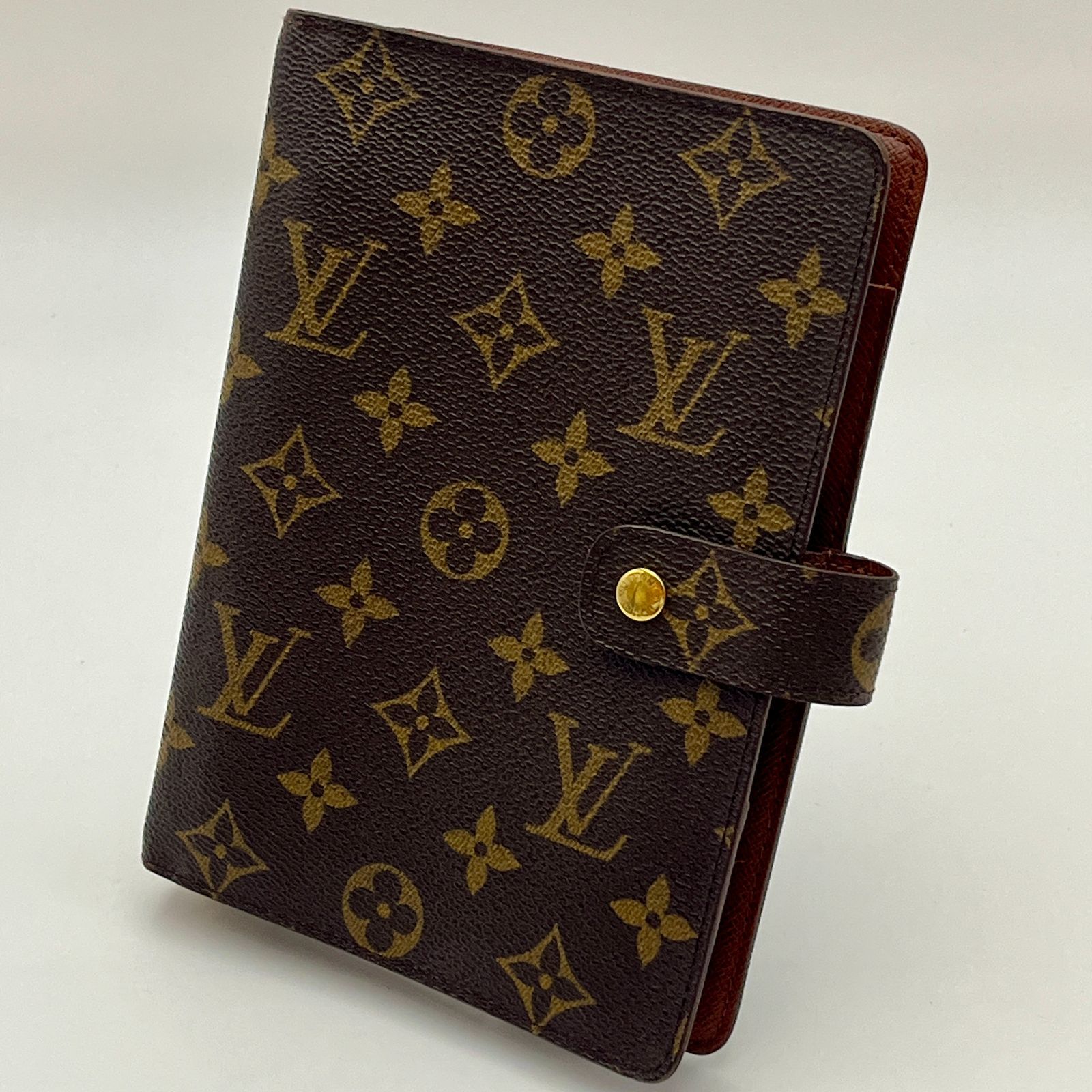 LOUIS VUITTON R20105 モノグラム アジェンダMM 手帳カバー SP0010