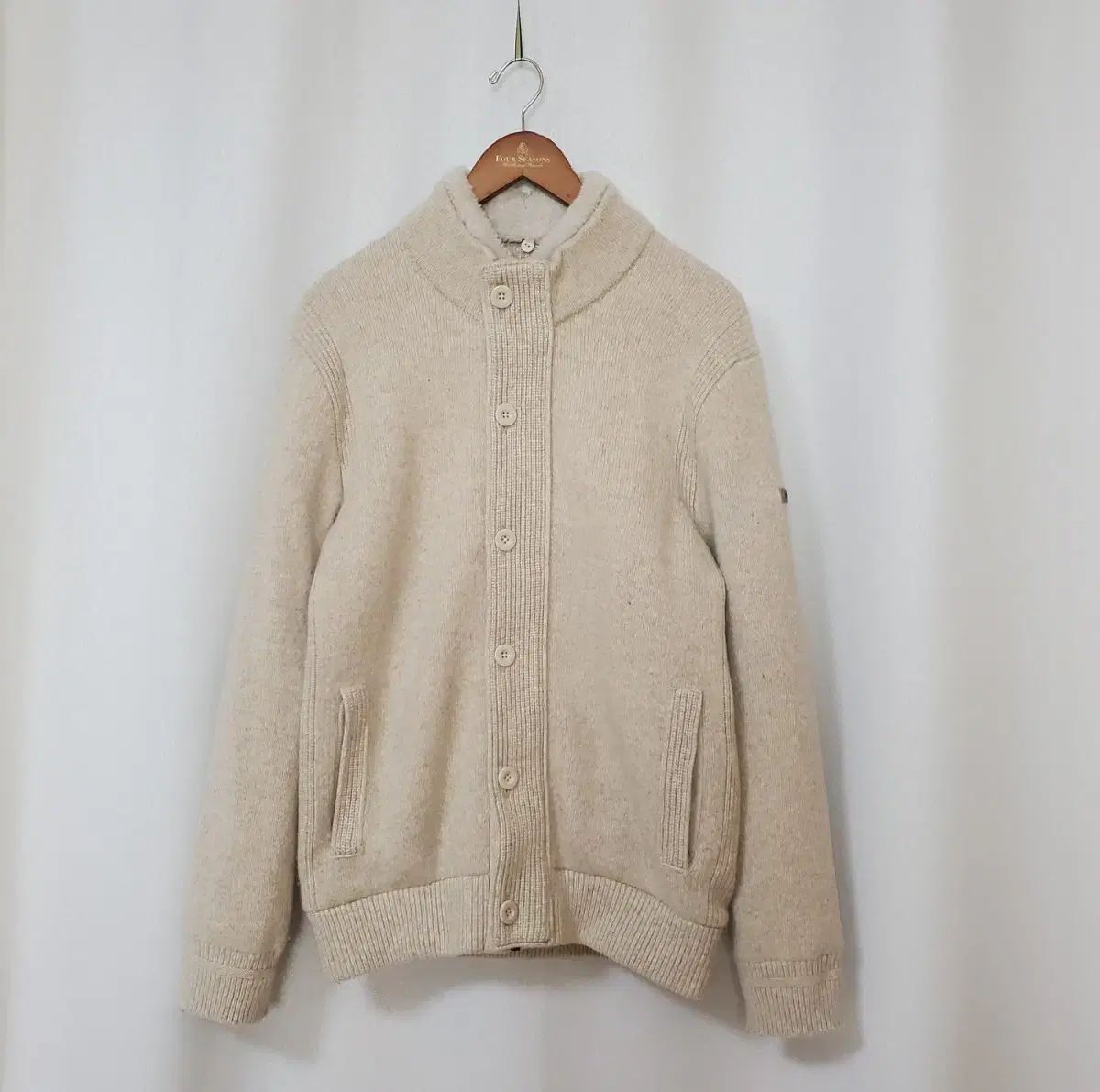 HAZZYS へジス ジップアップニット アウター メンズ100 2025年式