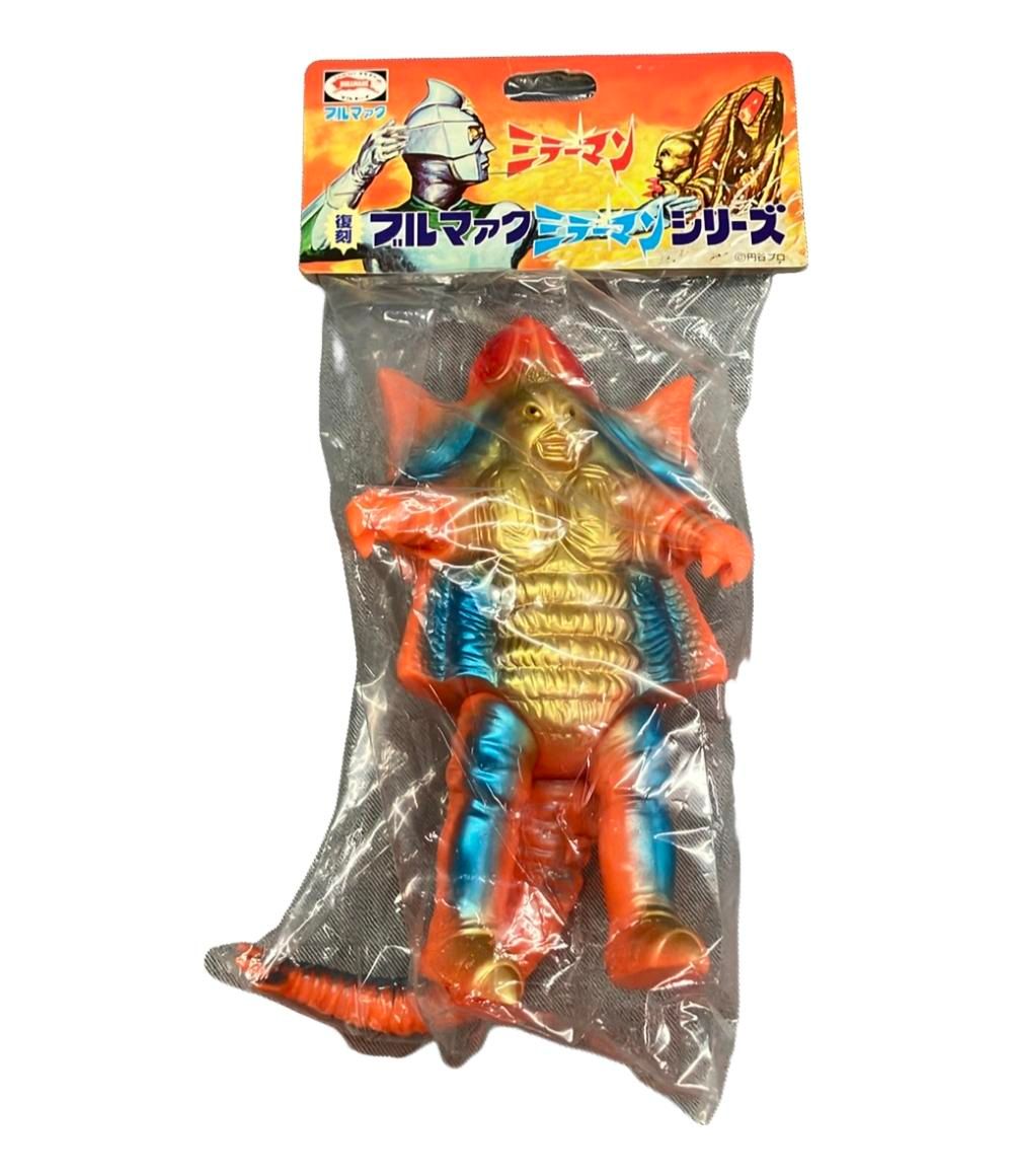 美品 約39㎝ ブルマァク 当時物 ミラーマン ソフビ人形 円谷プロ ソフビ