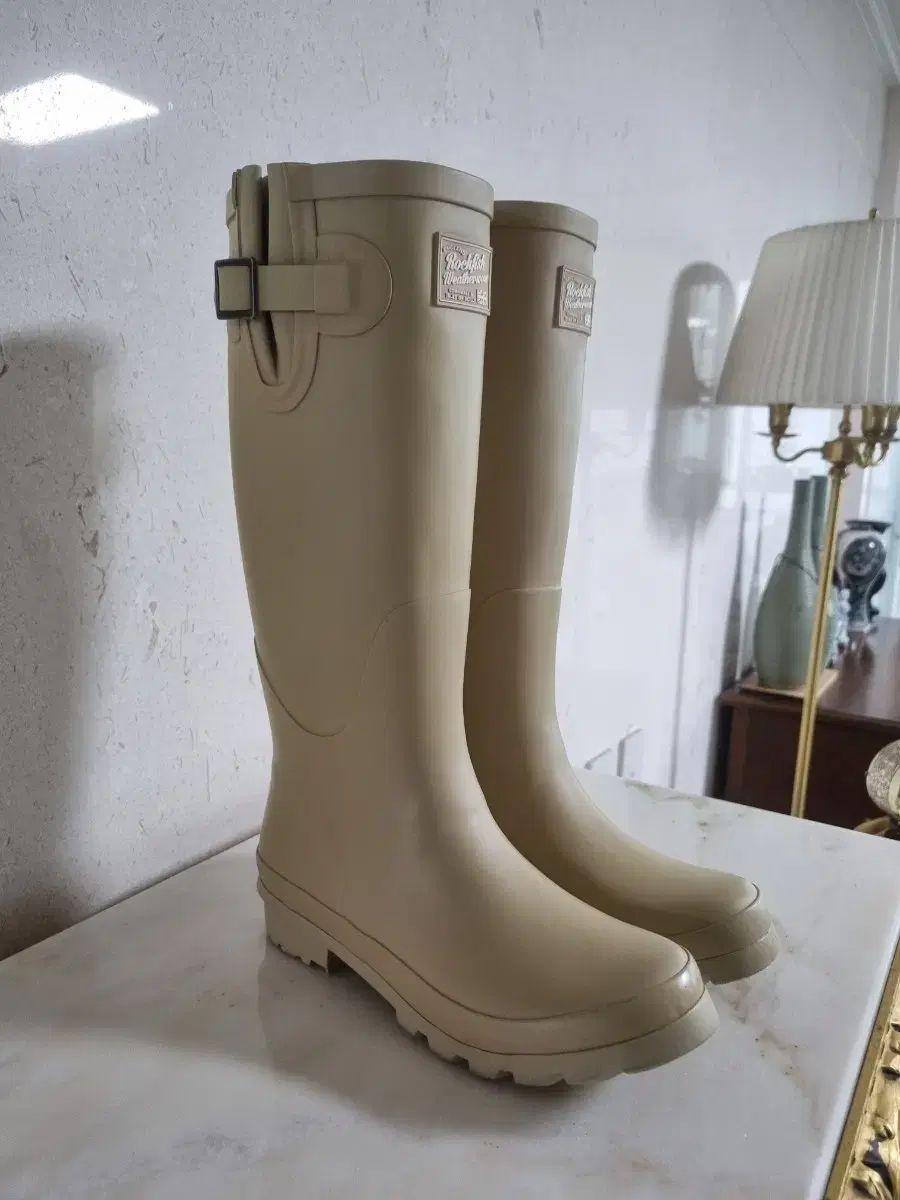 1回着用 ロックフィッシュ ウェザーウェイ ロングレインブーツ 240 245