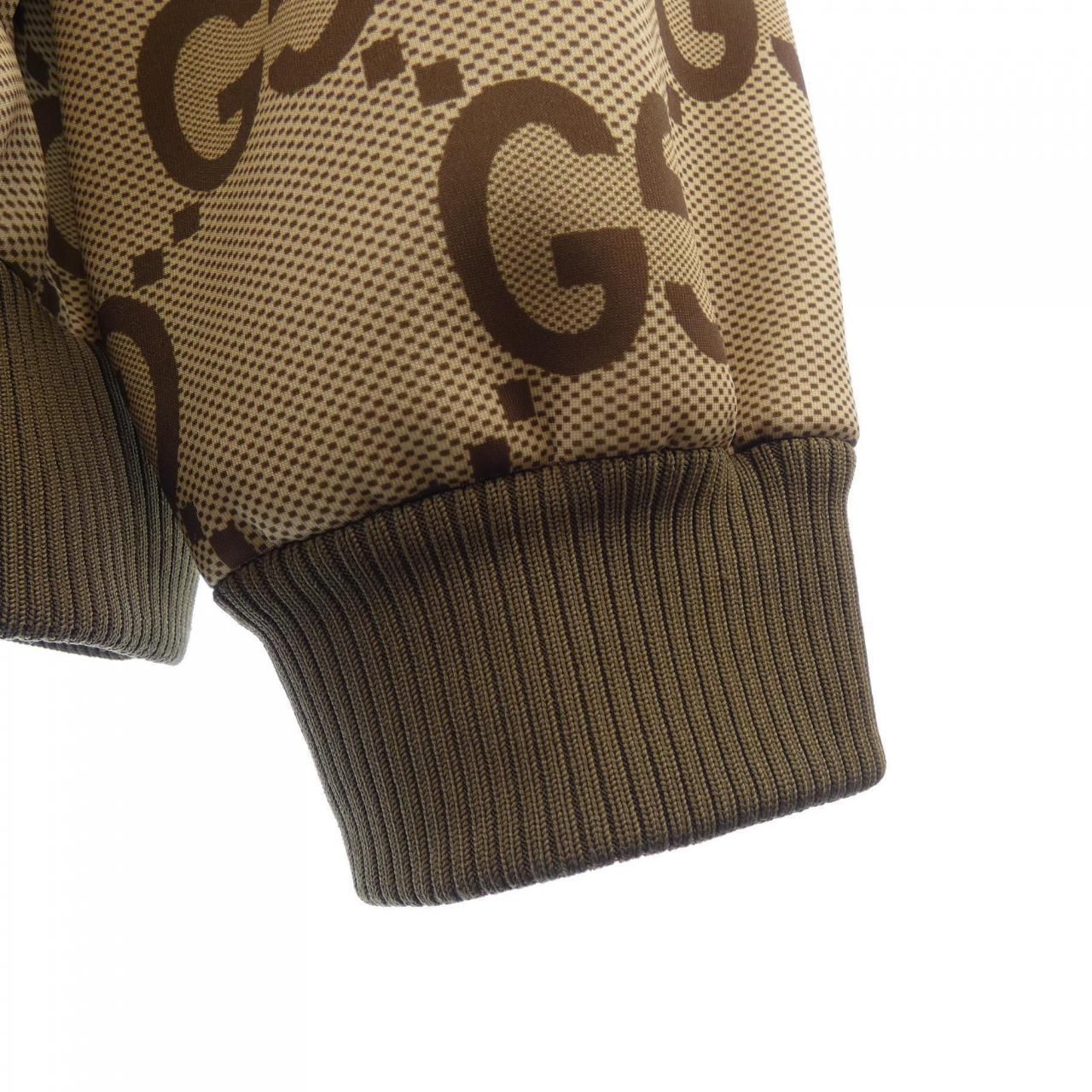 グッチ GUCCI ウェブ ストライプ付き ジャンボ GG ジップジャケット