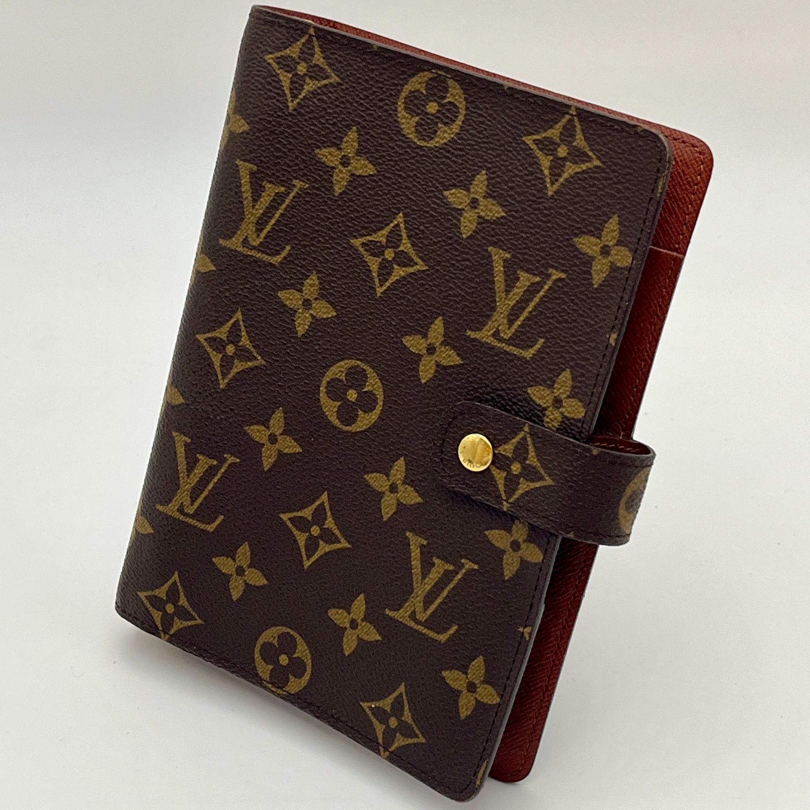 LOUIS VUITTON R20105 モノグラム アジェンダMM 手帳カバー SP0031