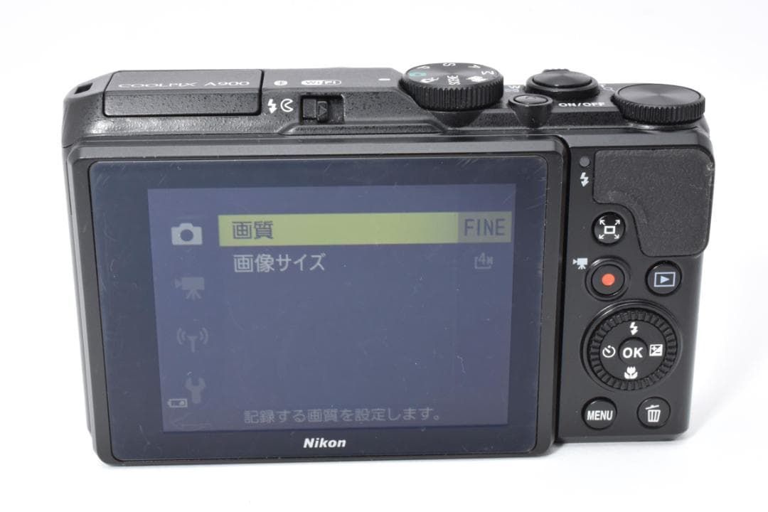 595 Nikon ニコン COOLPIX A900 クールピクス ブラック デジタルカメラ MNTC_COM_AU