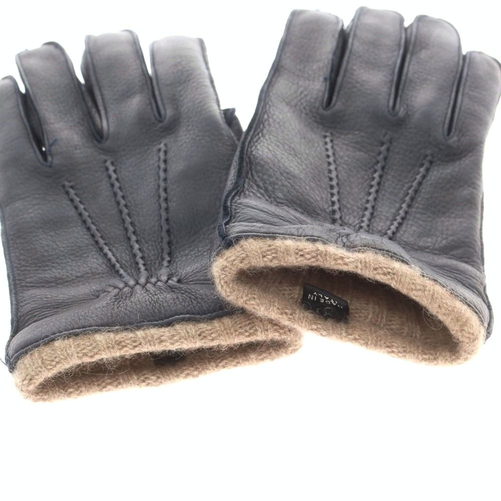 レザー カシミヤライニング