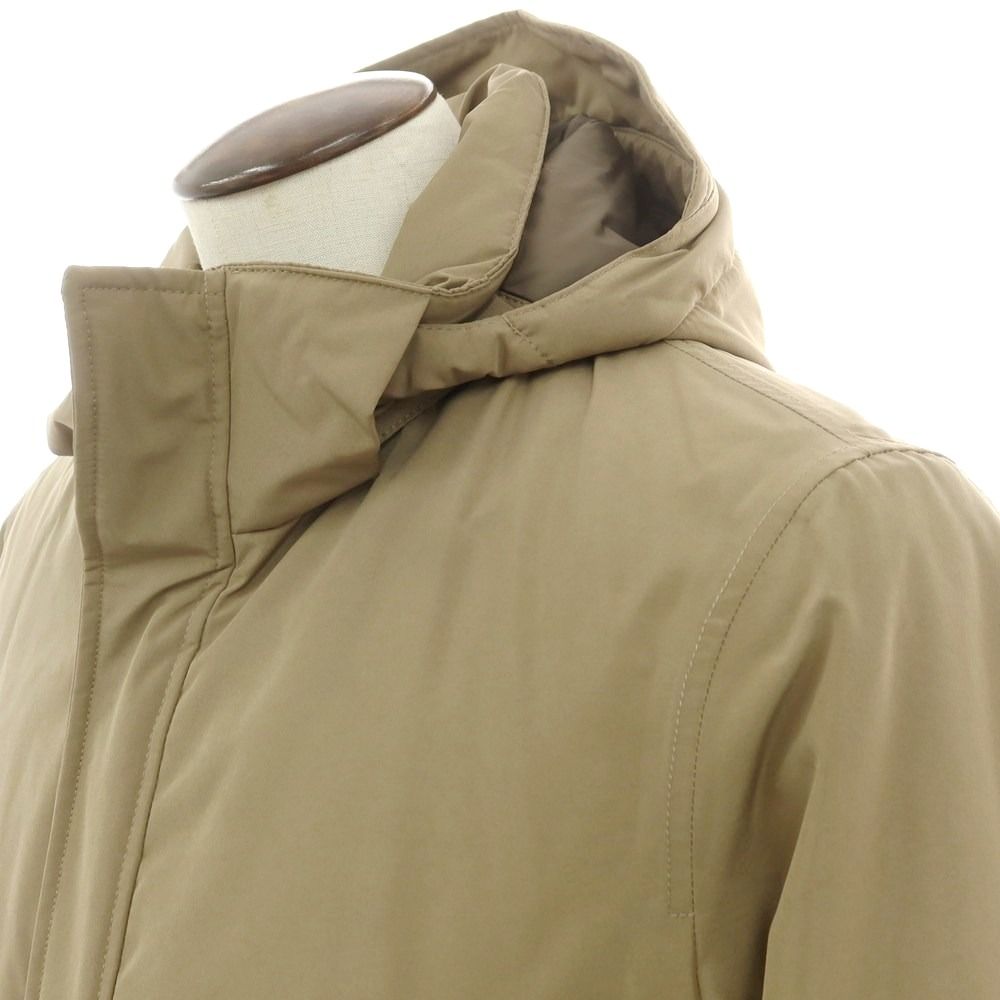 アスペジ ASPESI ポリエステル 中綿 ミリタリーコート ベージュ サイズL メンズ