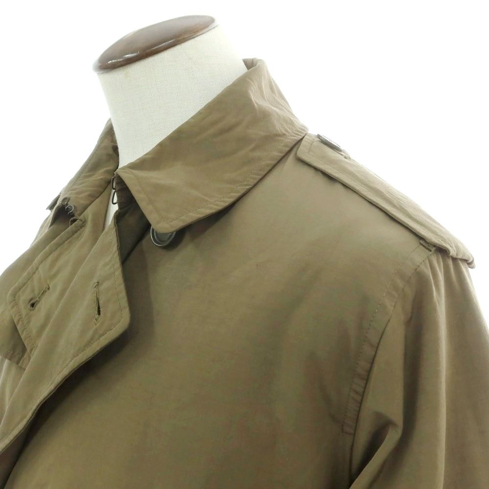 アスペジ ASPESI ナイロン 中綿 トレンチコート オリーブ サイズL メンズ