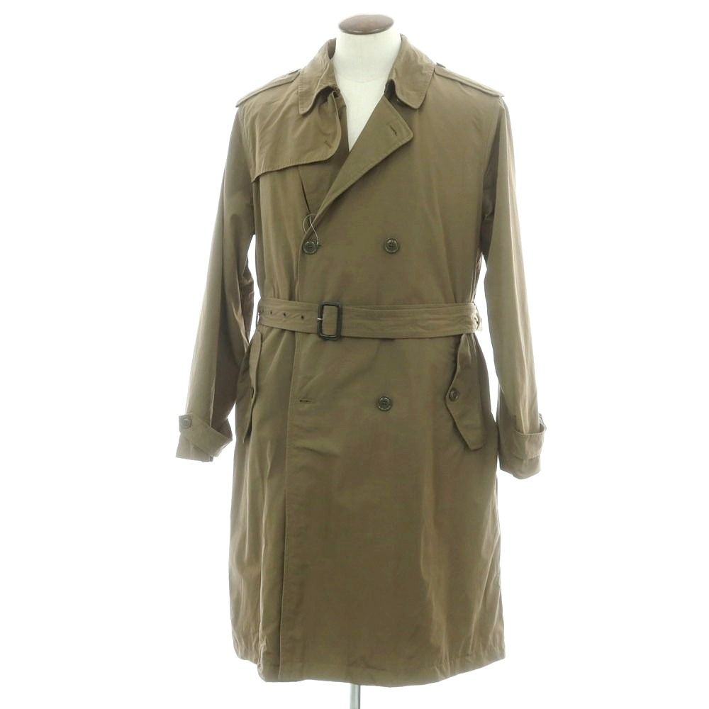 アスペジ ASPESI ナイロン 中綿 トレンチコート オリーブ サイズL メンズ